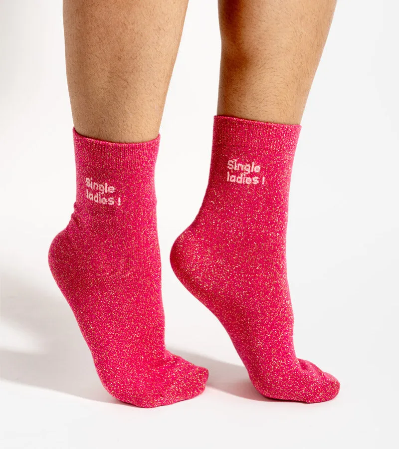 L'avant gardiste Single ladies chaussettes femme cocooning