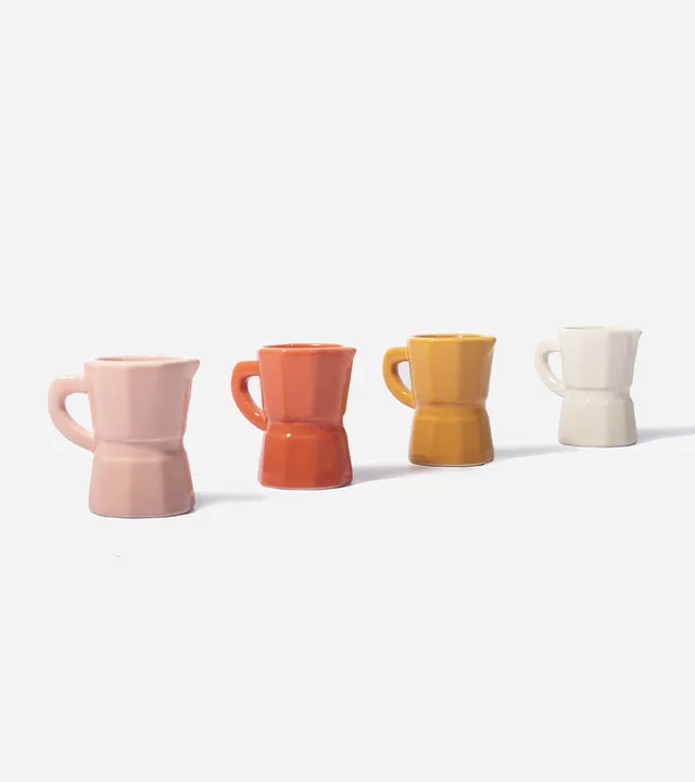 L'avant gardiste Vaisselle & Table Fun Set Moka tasses expresso Italie