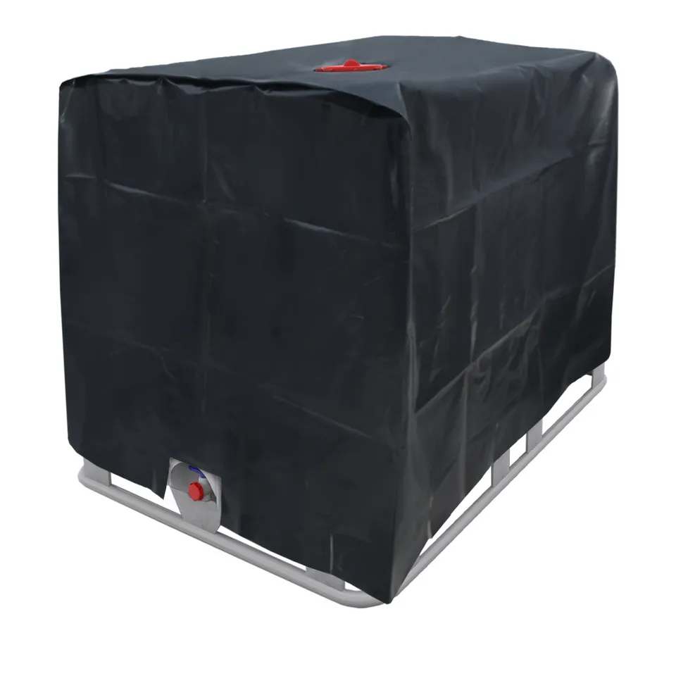 ECD Germany Garten bâche cuve 1000L 120x100x116 noire