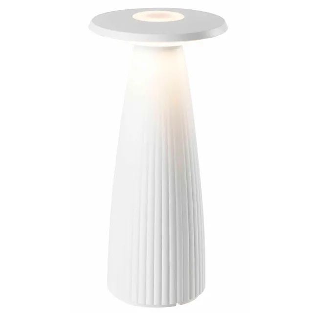 Red Deco Flora Mini White lampe vase LED dimmable H20cm