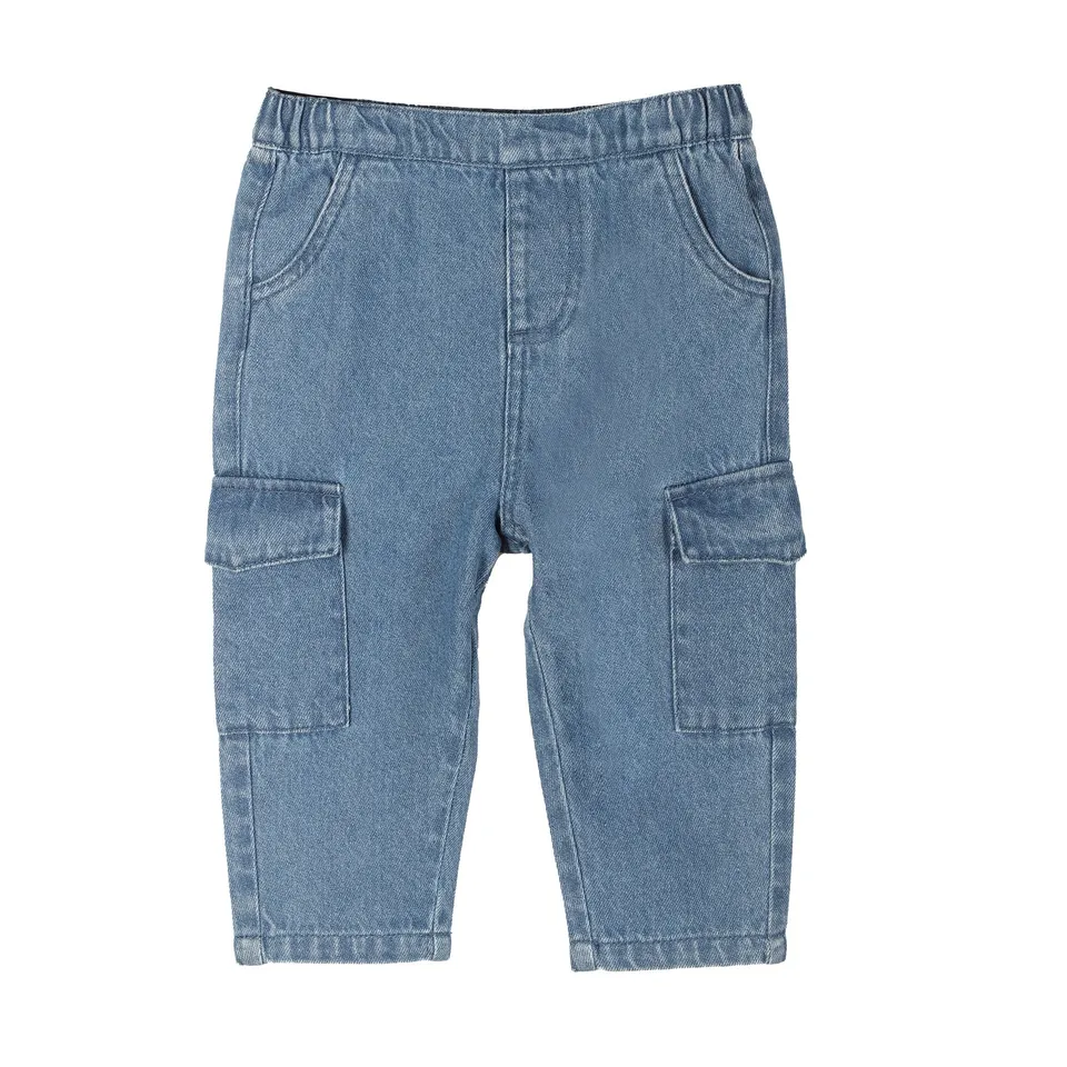Stokomani Mode jean bébé avec poches 23 mois denim