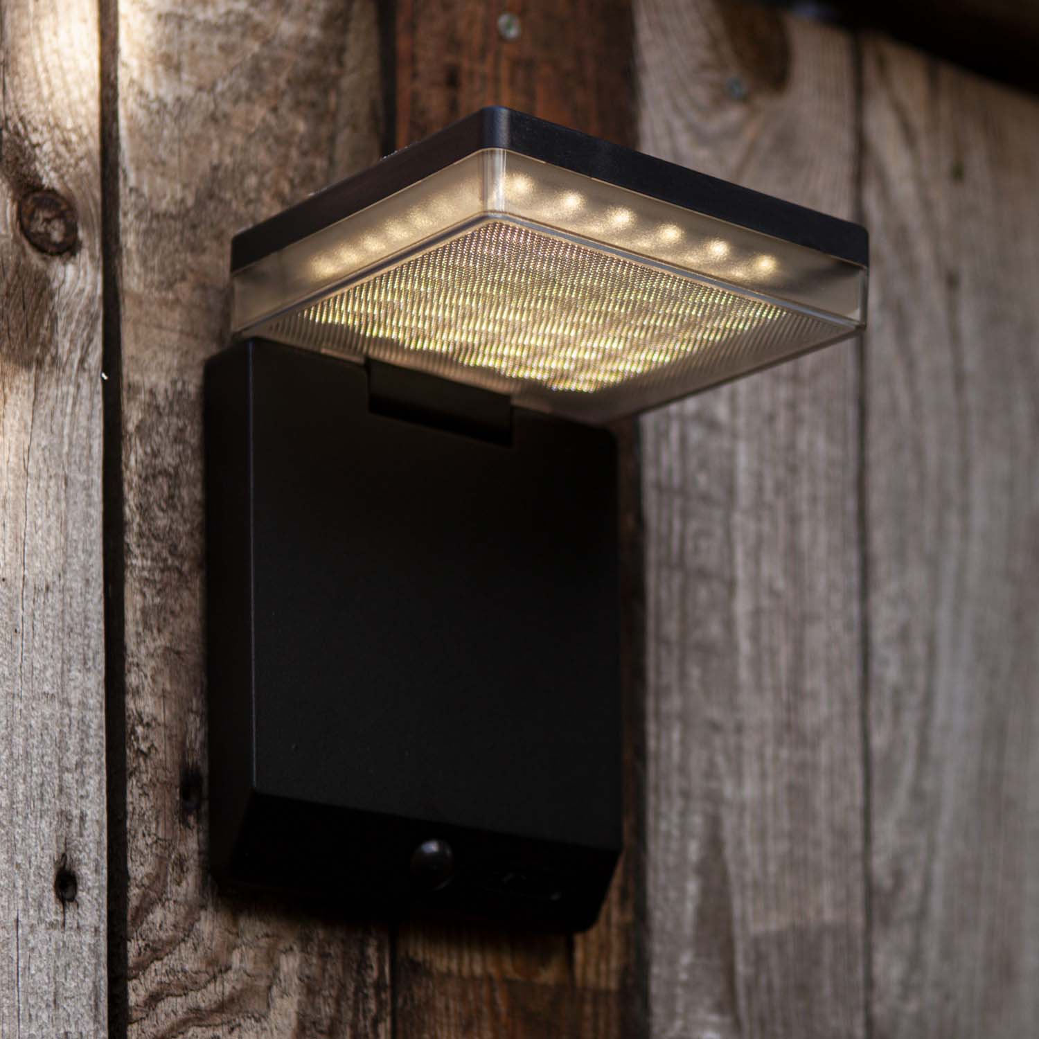 Red Deco Moze Solar applique solaire LED détecteur H15cm