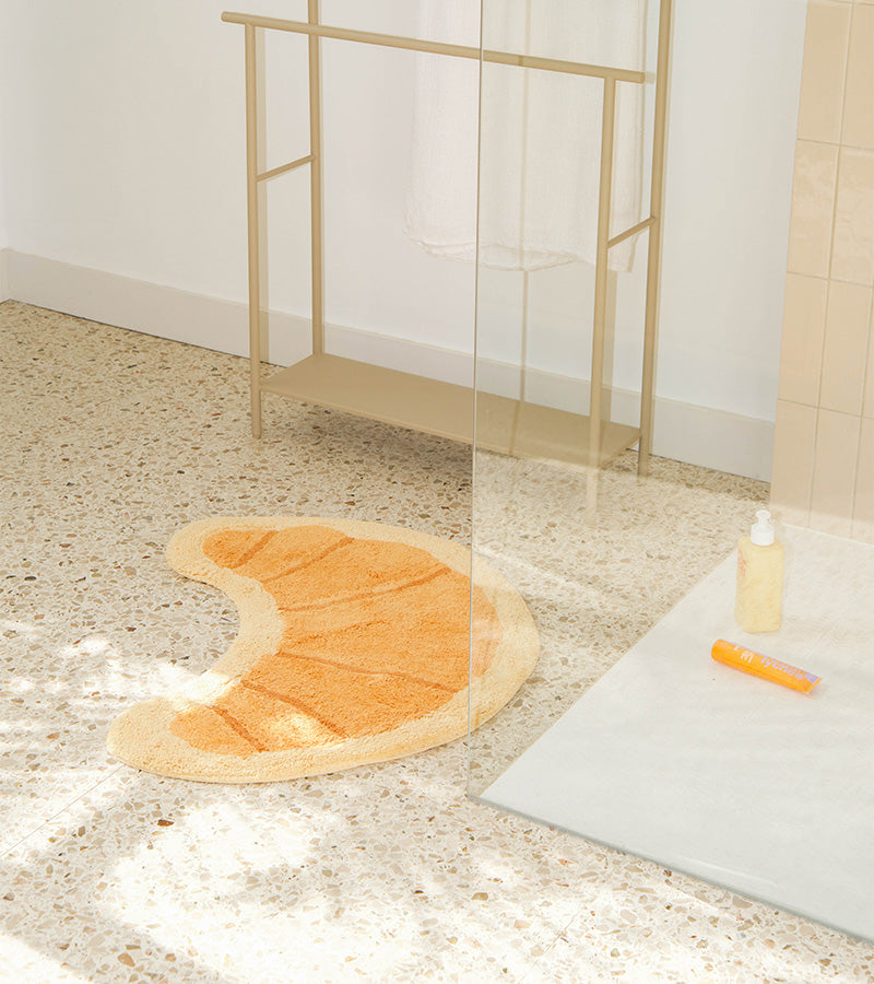 L'avant gardiste croissant tapis déco cuisine moelleux