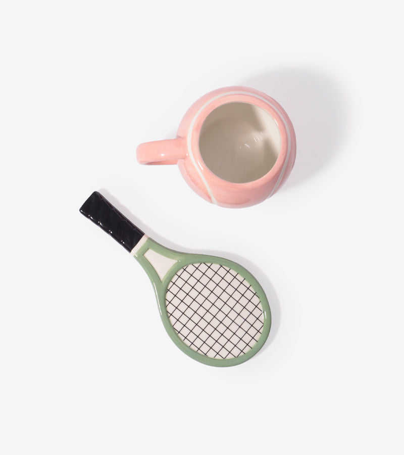 L'avant gardiste Tennis Tasse et soucoupe tennis café