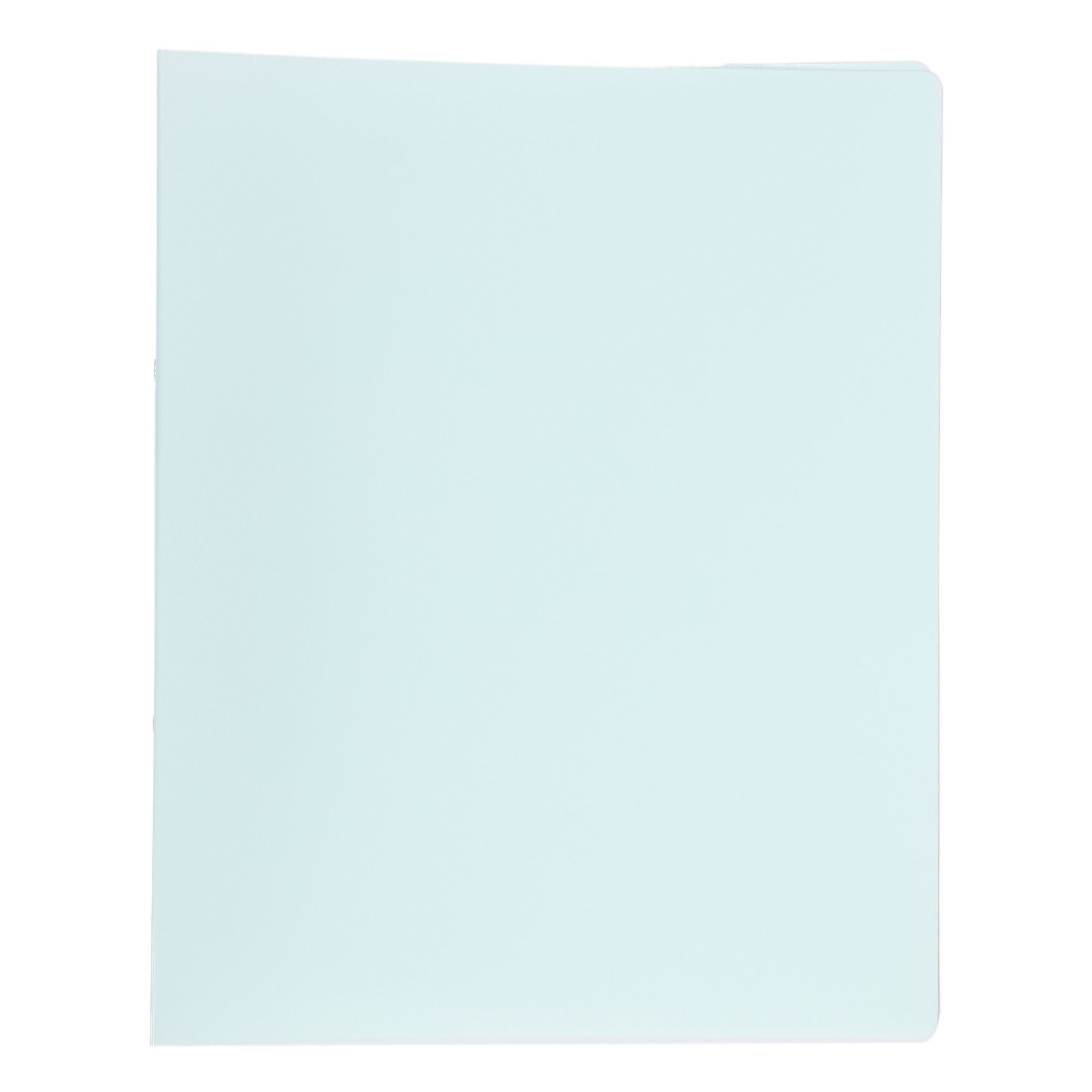 Stokomani Scolaire Classeur A4 souple bleu