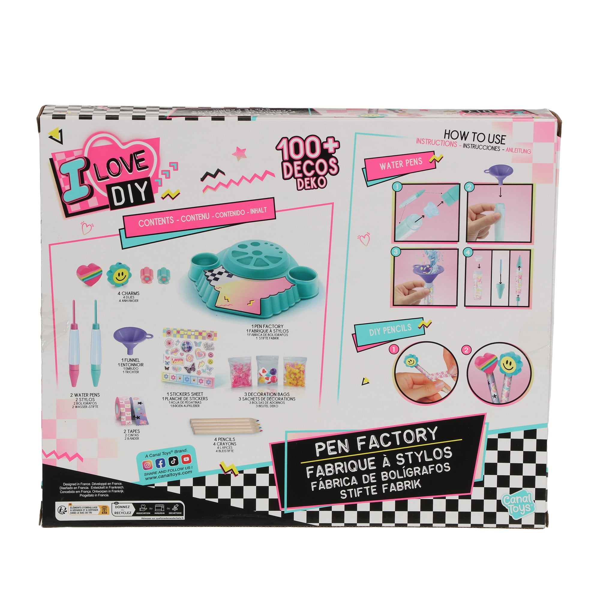Stokomani Fabrique à stylos kit créatif enfant 5 ans et plus