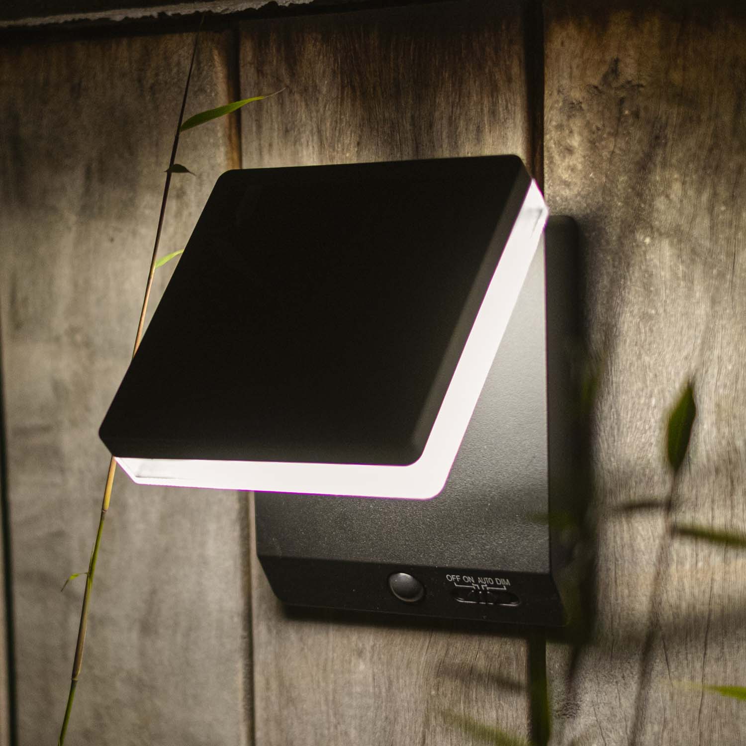 Red Deco Moze Solar applique solaire LED détecteur H15cm