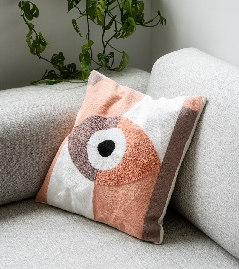 L'avant gardiste Cocooning Housse de coussin œil