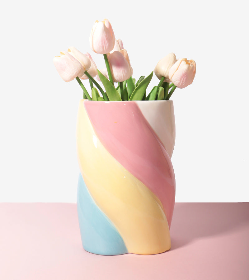 L'avant gardiste Vases vase Candy Marshmallow couleur sucrée déco