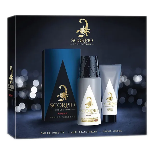 Scorpio Night coffret parfum homme eau toilette 75 ml