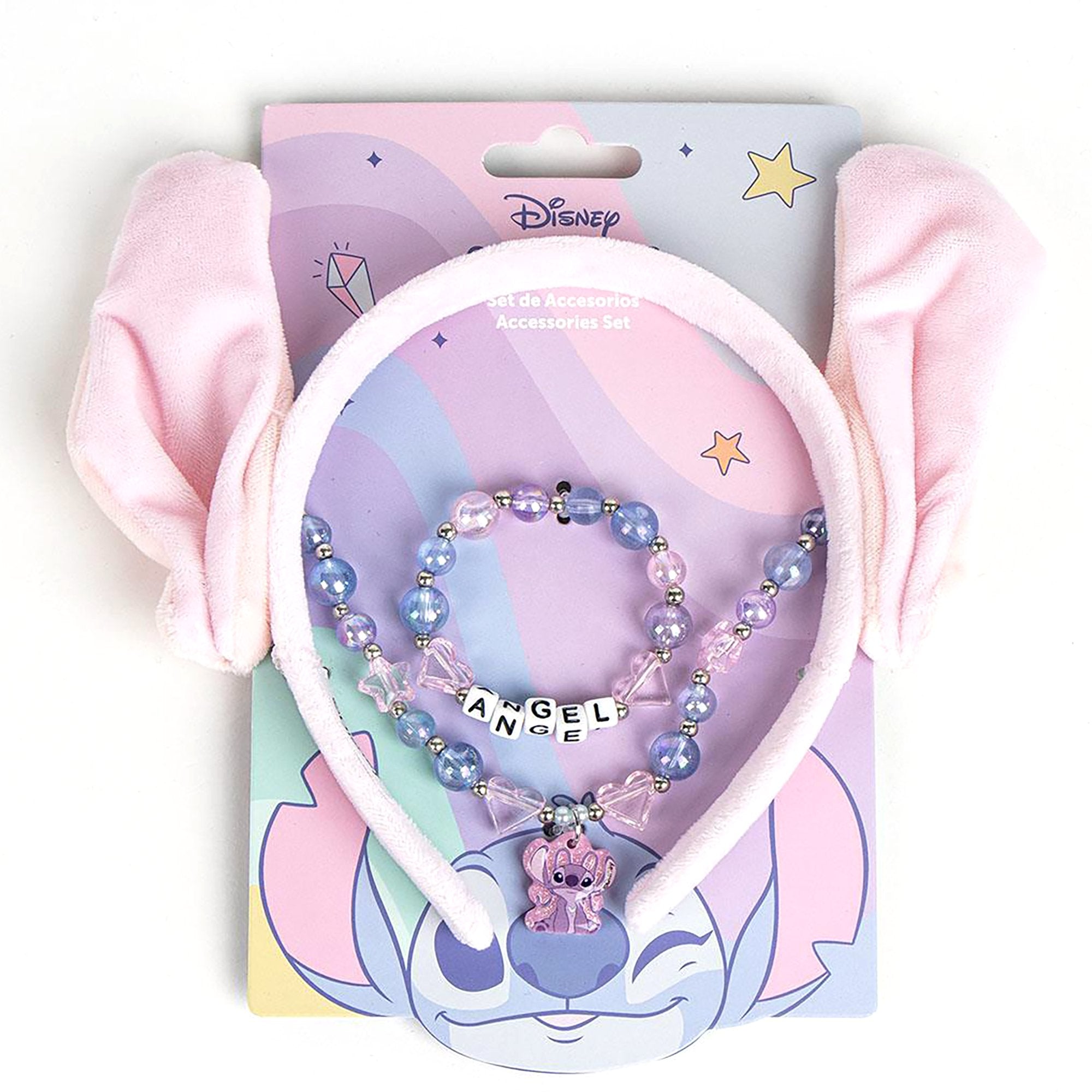 Stokomani Beauté Lot 3 pièces Lilo & Stitch serre-tête bijoux