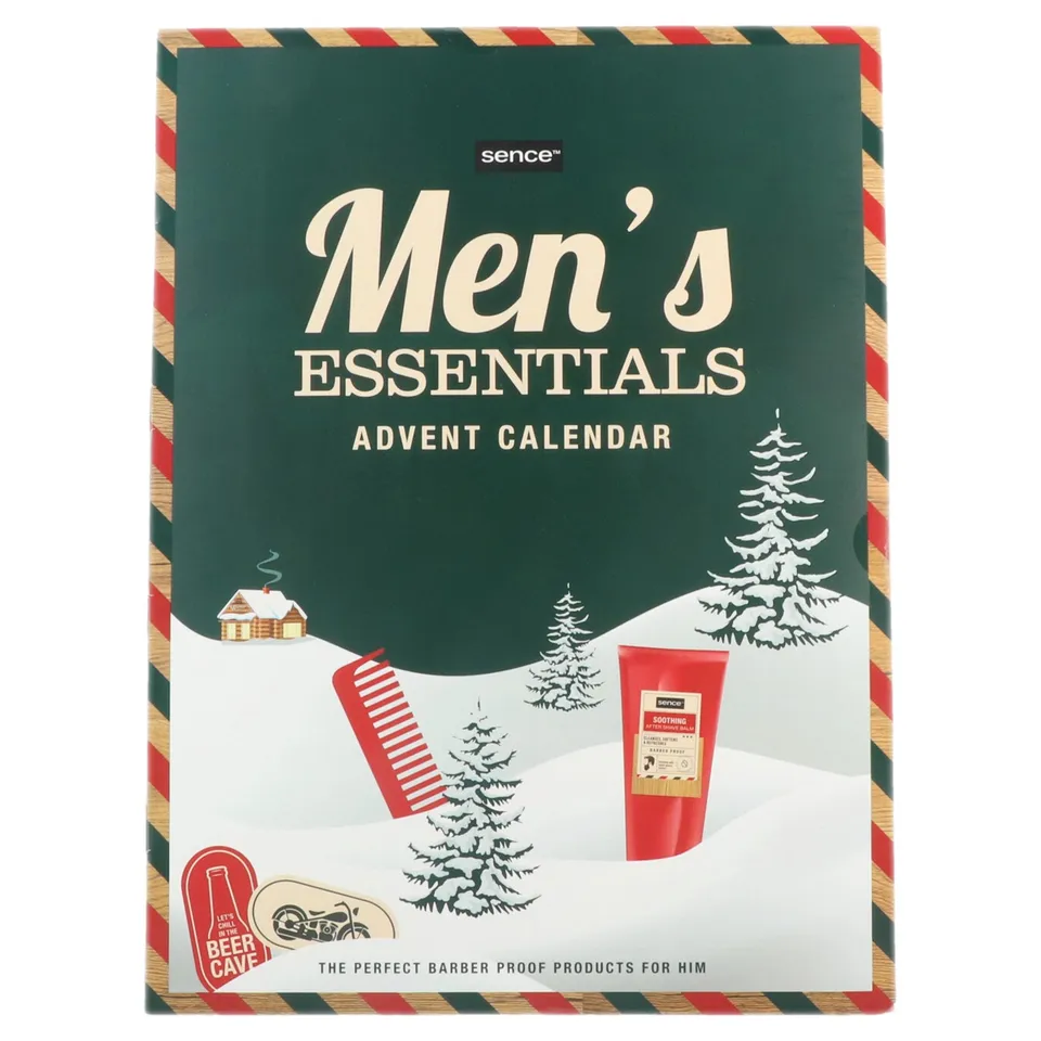 Sence calendrier de l'avent soin homme 19 soins rasage