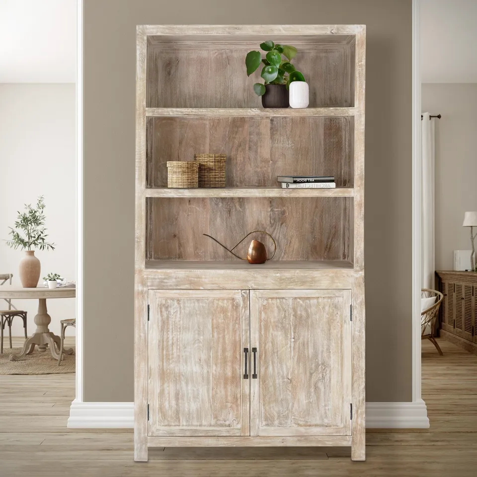 ECD Germany WOMO vitrine manguier 110x210x45 nature