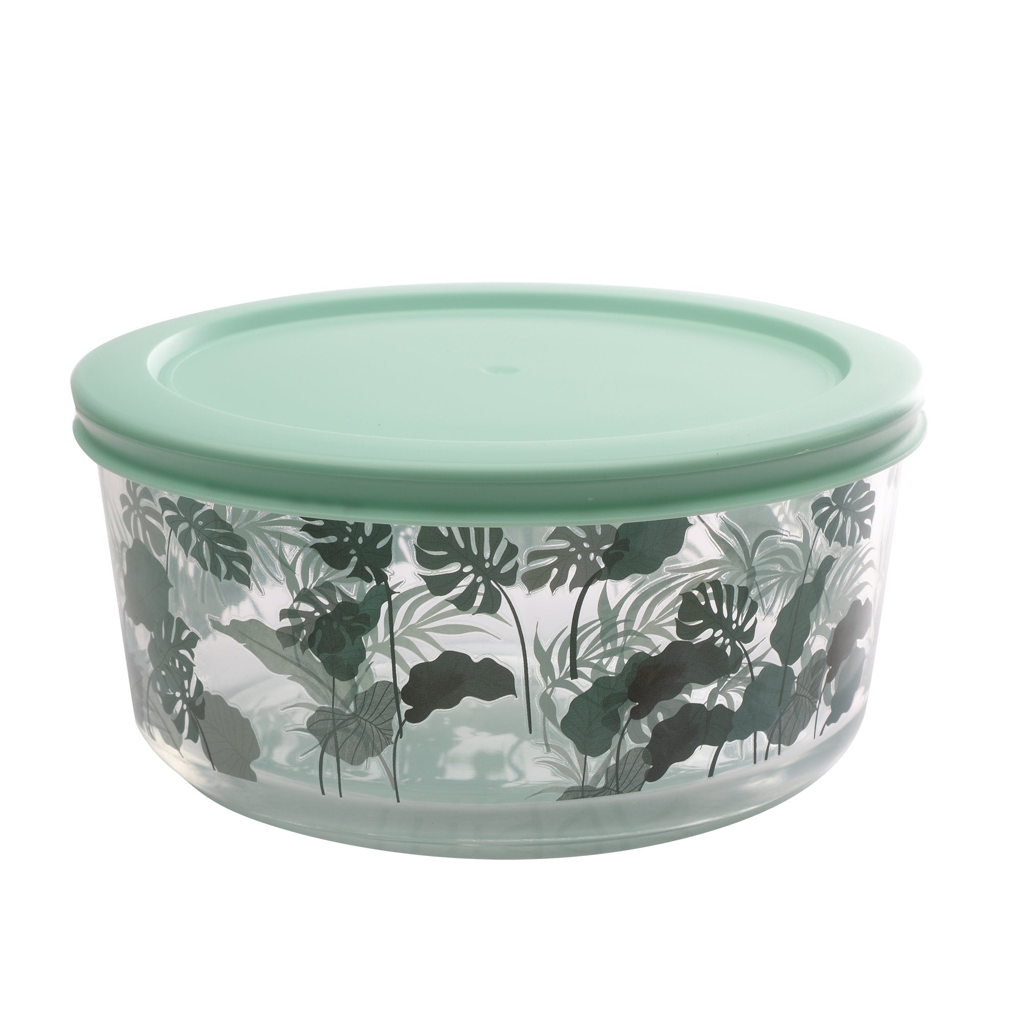 Stokomani Maison lot 3 boîtes conservation verre vert