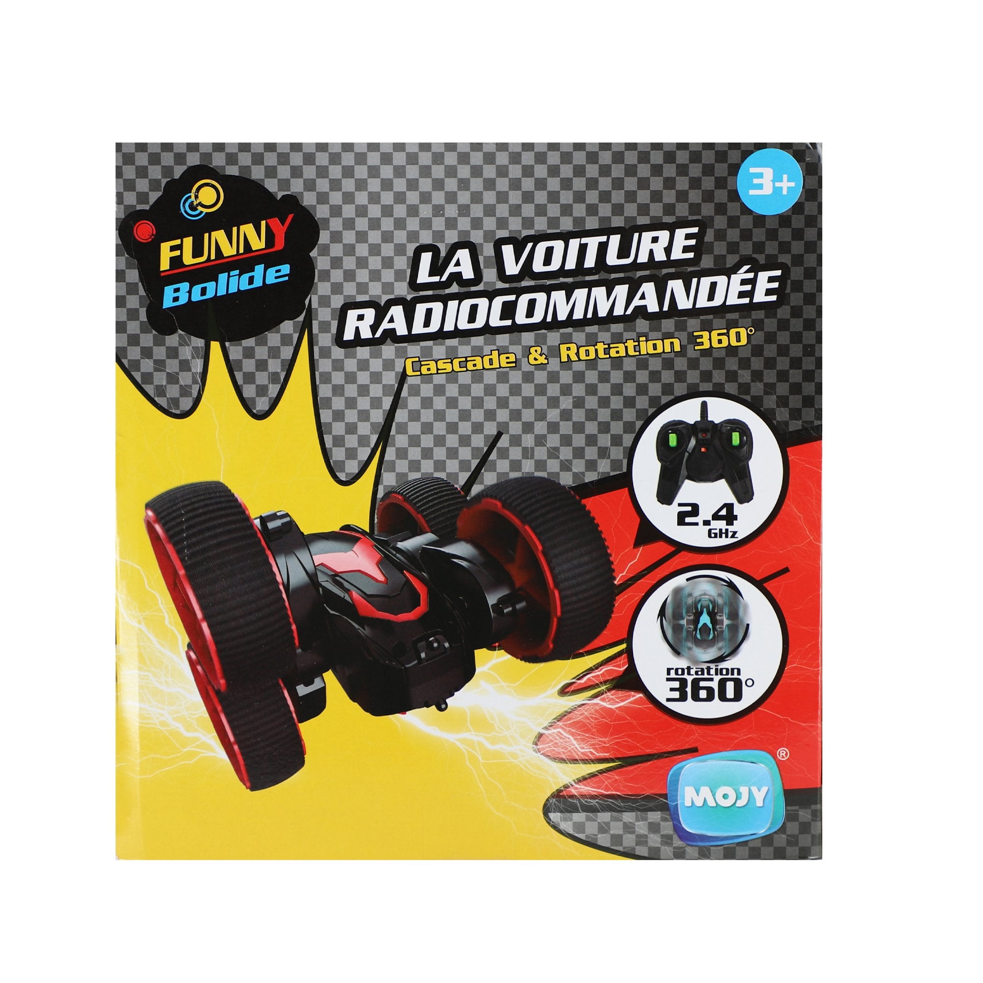 Stokomani Jeux voiture radiocommandée tout terrain 360° cascades