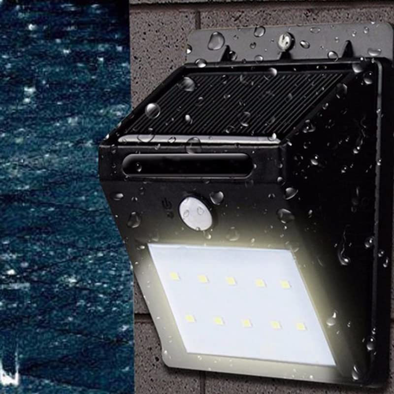 Shop-Story Maison Solarna Applique Murale Solaire 30 LED Noire