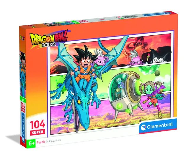 Clementoni Super Dragon Ball Puzzle 104 Pièces enfant