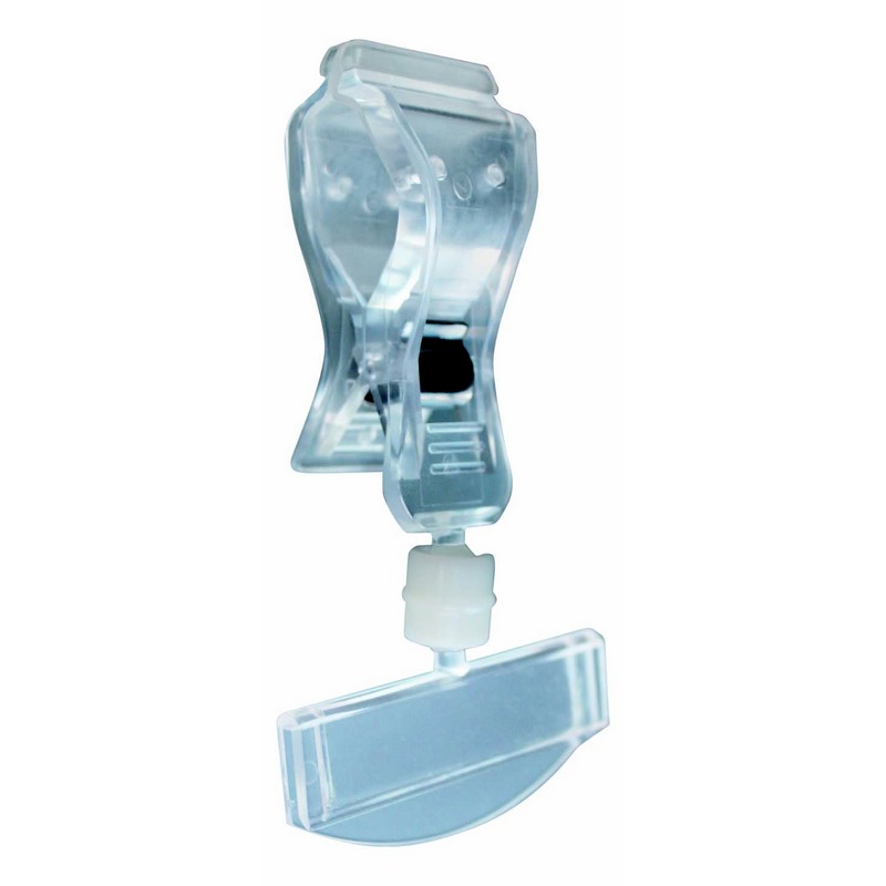 Safe Tool Fournitures de bureau 25 pinces porte-étiquettes métal