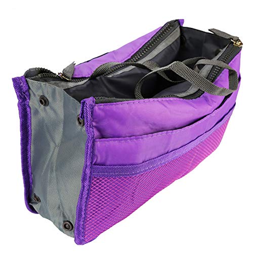 Shop-Story Organisateur Organiseur Sac à Main Violet 13 Casier