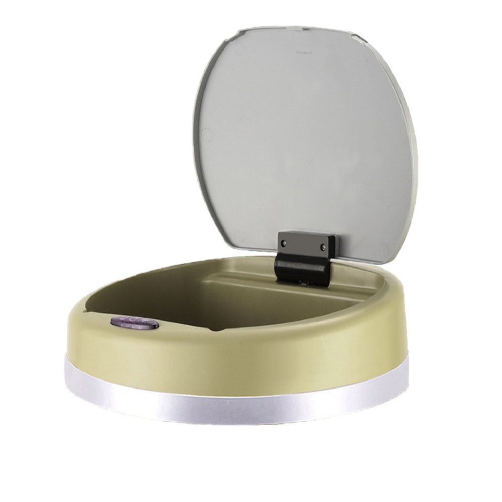 Kitchen Move Soho Couvercle Poubelle Automatique Rond Taupe