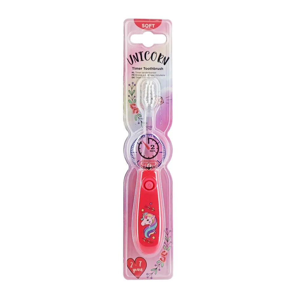 Stokomani Beauté Brosse à dents LED licorne enfant clignotante