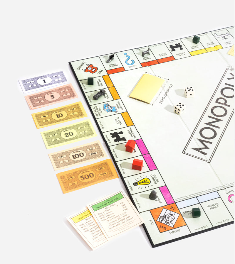 Monopoly Vintage Livre Edition jeu de société famille rétro