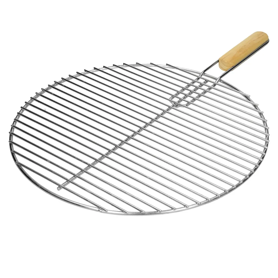 ECD Germany Sport grille barbecue inox 54x34 cm avec poignées