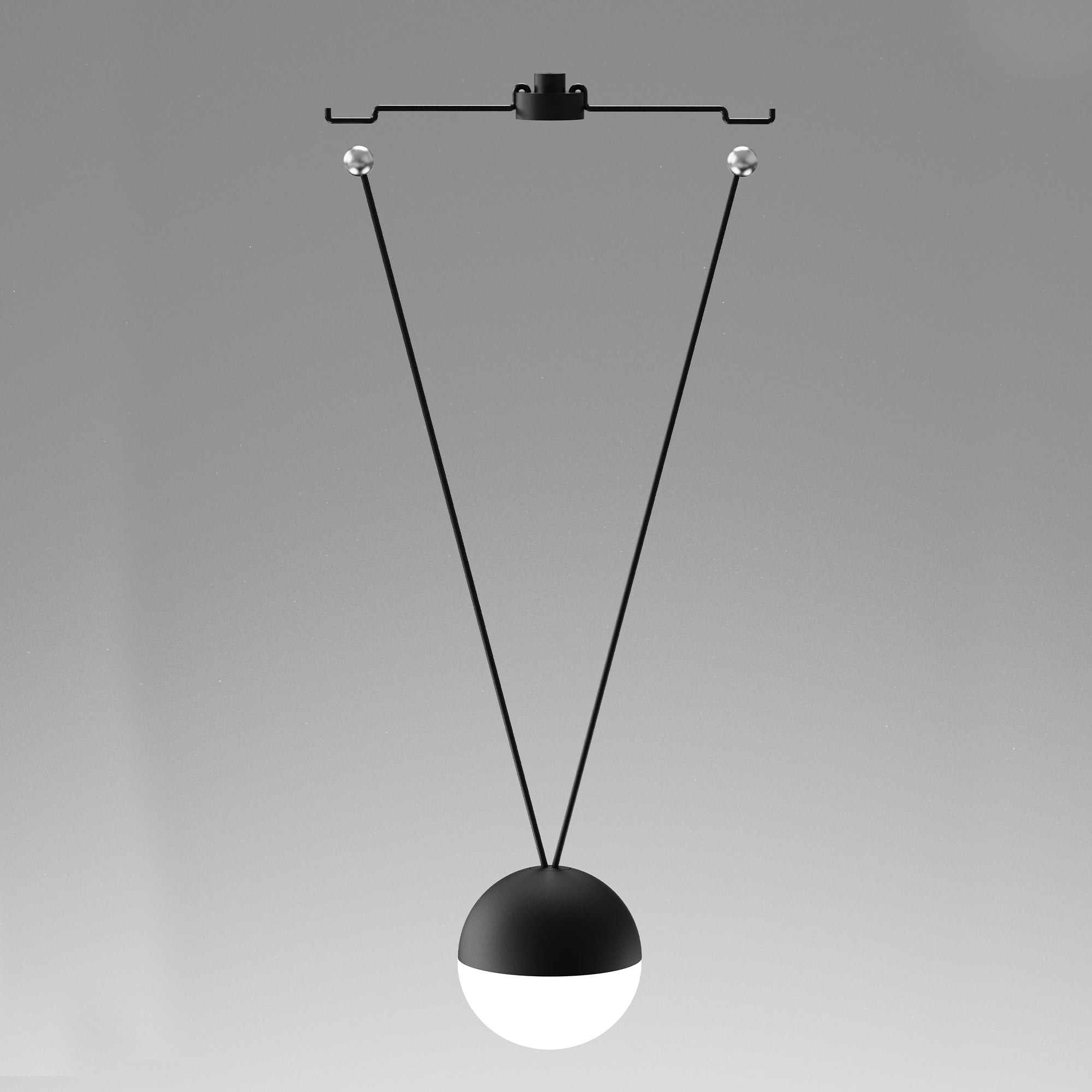 Red Deco Albedo Black lampe sans fil à poser noire ø12cm