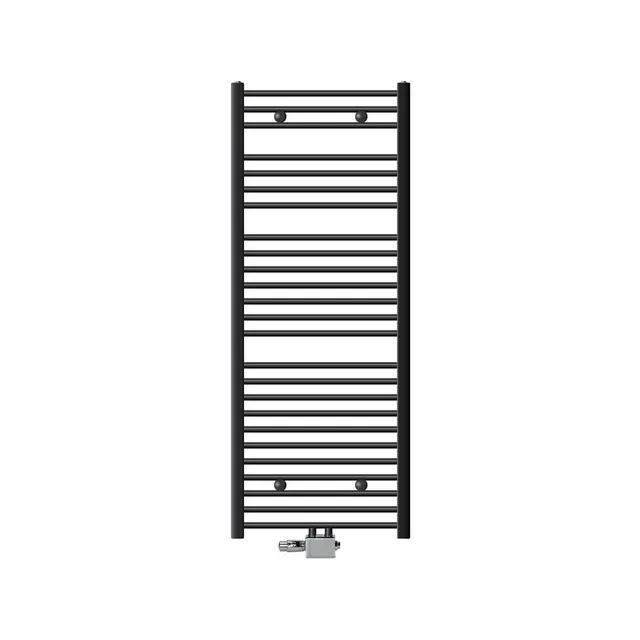 ECD Heizungen Sahara 600x1500 sèche-serviettes anthracite avec kit