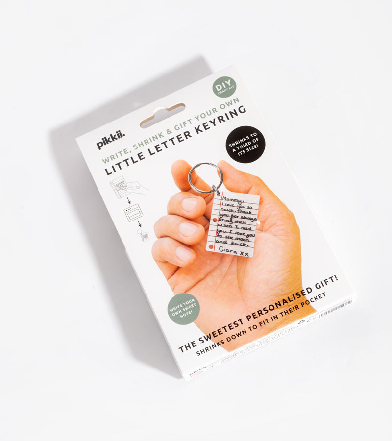 Pikkii kit porte-clés lettre personnalisé plastique fou
