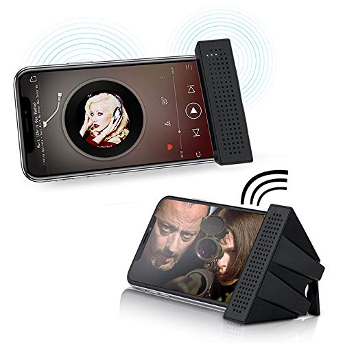 Shop-Story Support Smartphone Amplificateur Son Vert Maison