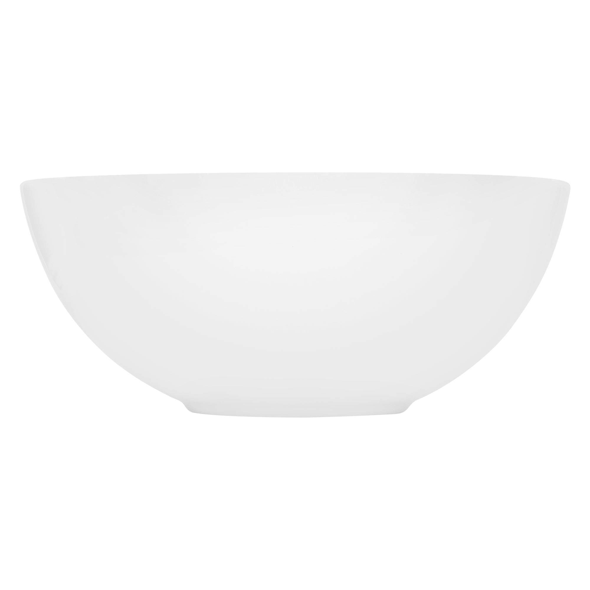 ECD Germany LuxeBath vasque ronde blanche 32 cm avec bonde