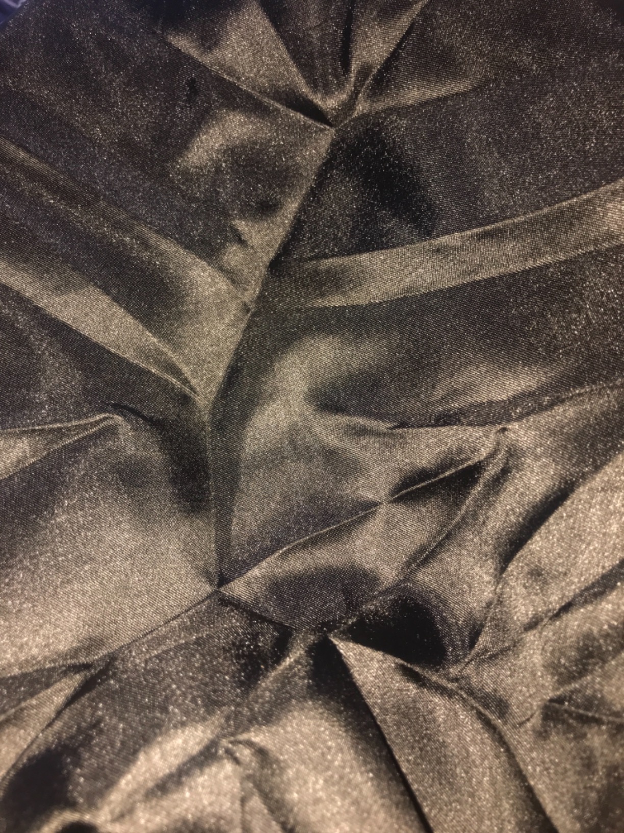 Milisten bonnet nuit satin élastique large bande noir