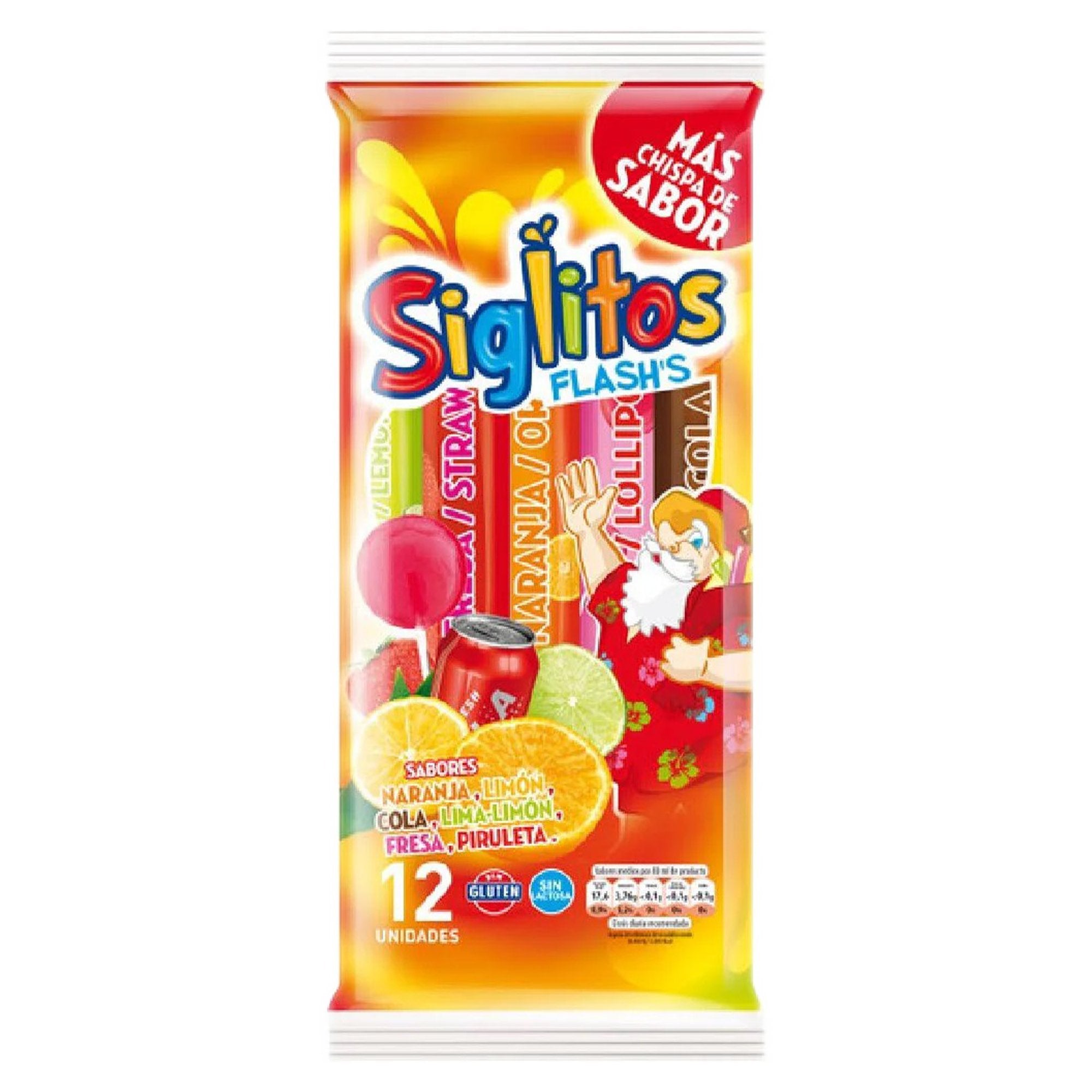 Glaces à l’eau lot de 12 bâtonnets glacés 22 kcal