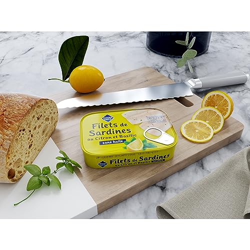 Leader Price filets de sardines citron basilic 80g