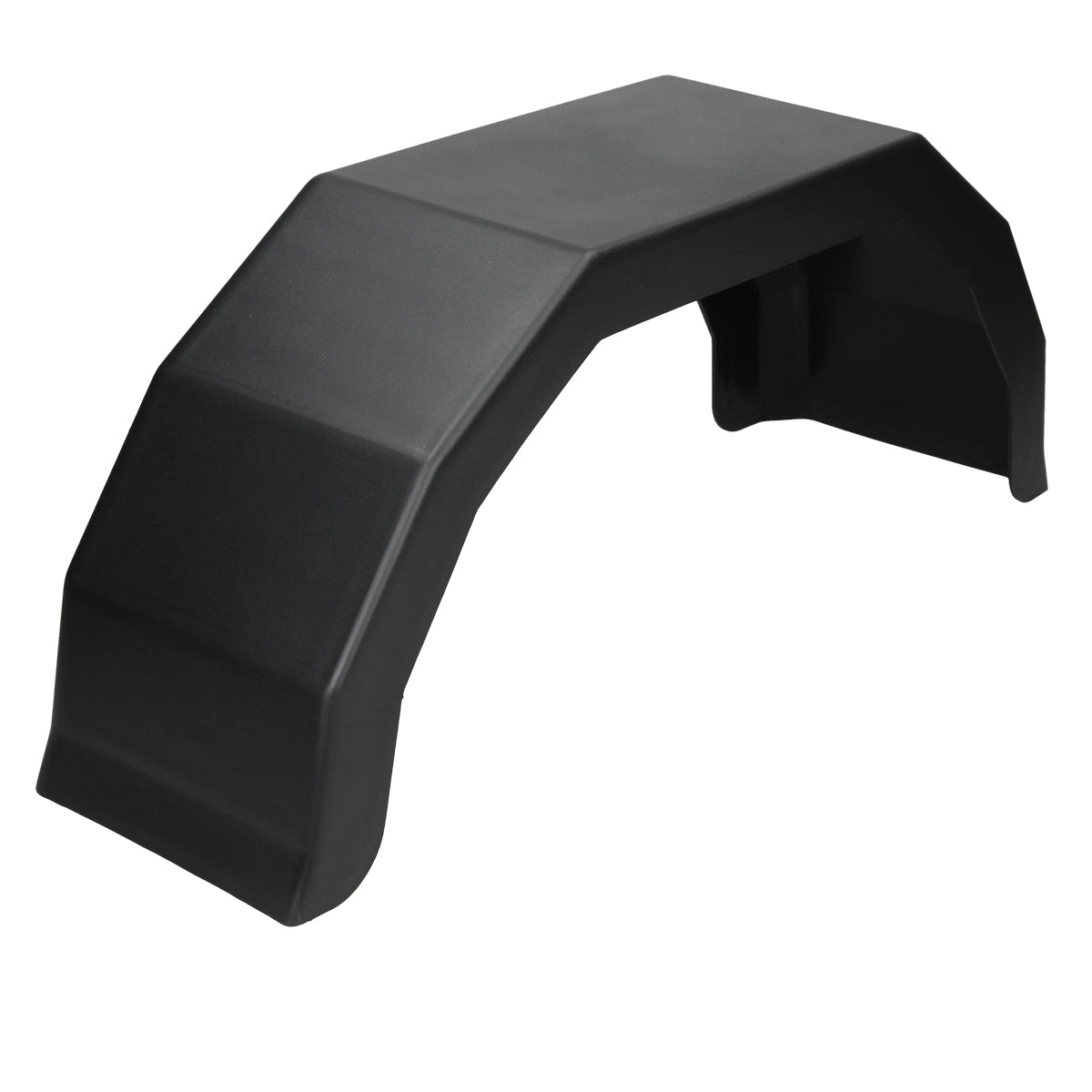 ECD Germany garde-boue remorque 13 plastique noir 775 mm lot de 2