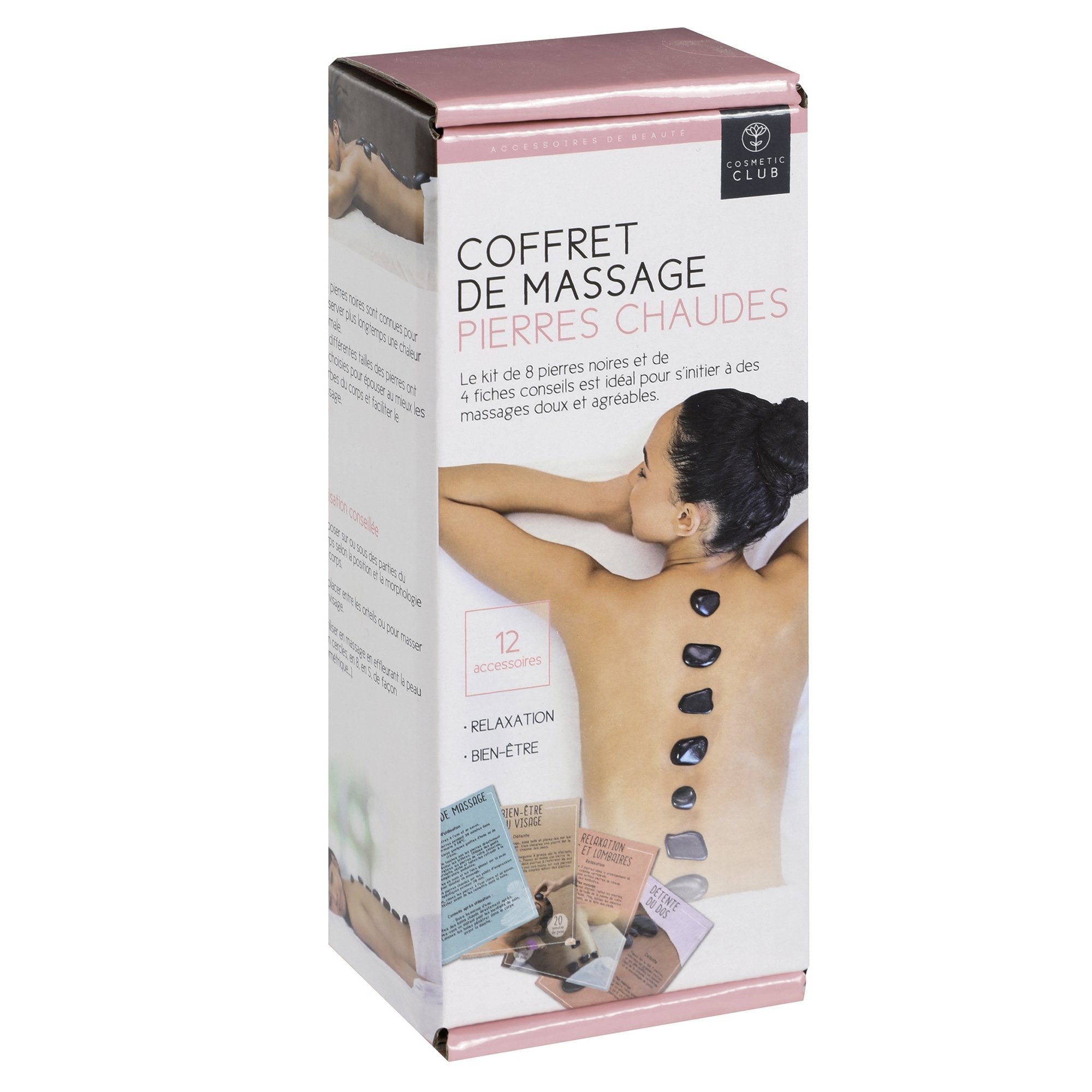 Stokomani Beauté coffret pierres chaudes 8 pièces