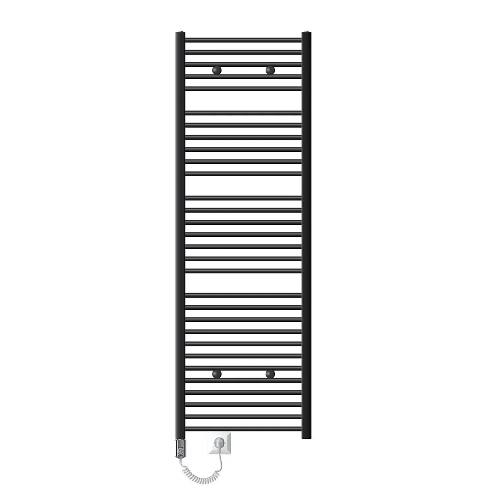 ECD Germany Heizungen sèche-serviette électrique 1200W 600x1800 anthracite