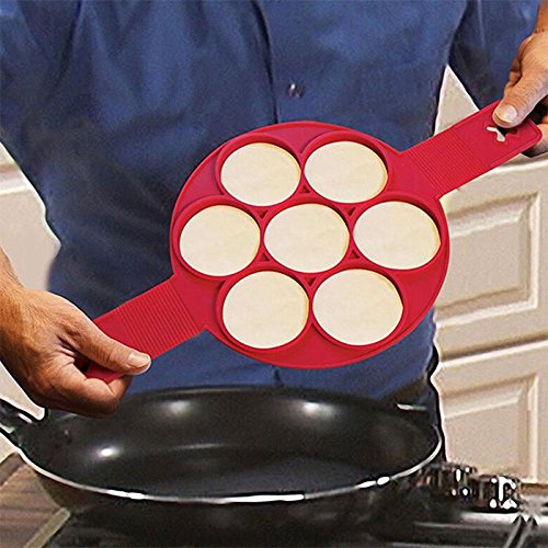 Shop-Story Maison Moule Silicone 7 Blinis Pancakes 23,5cm