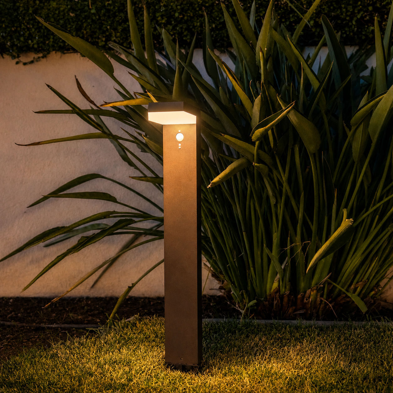 Red Deco Cenova Tall H50cm lampe solaire blanc chaud