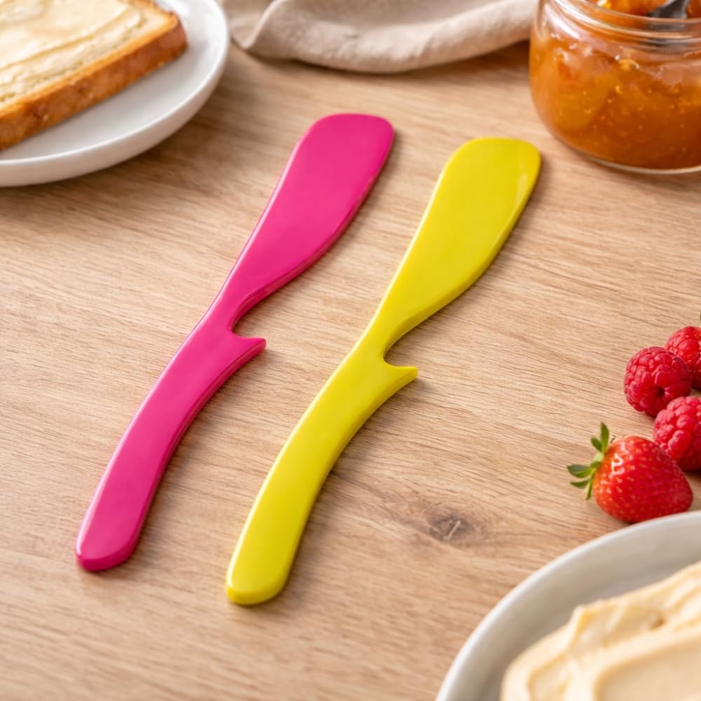Shop-Story Maison spatule à tartiner 19 cm lot de 6
