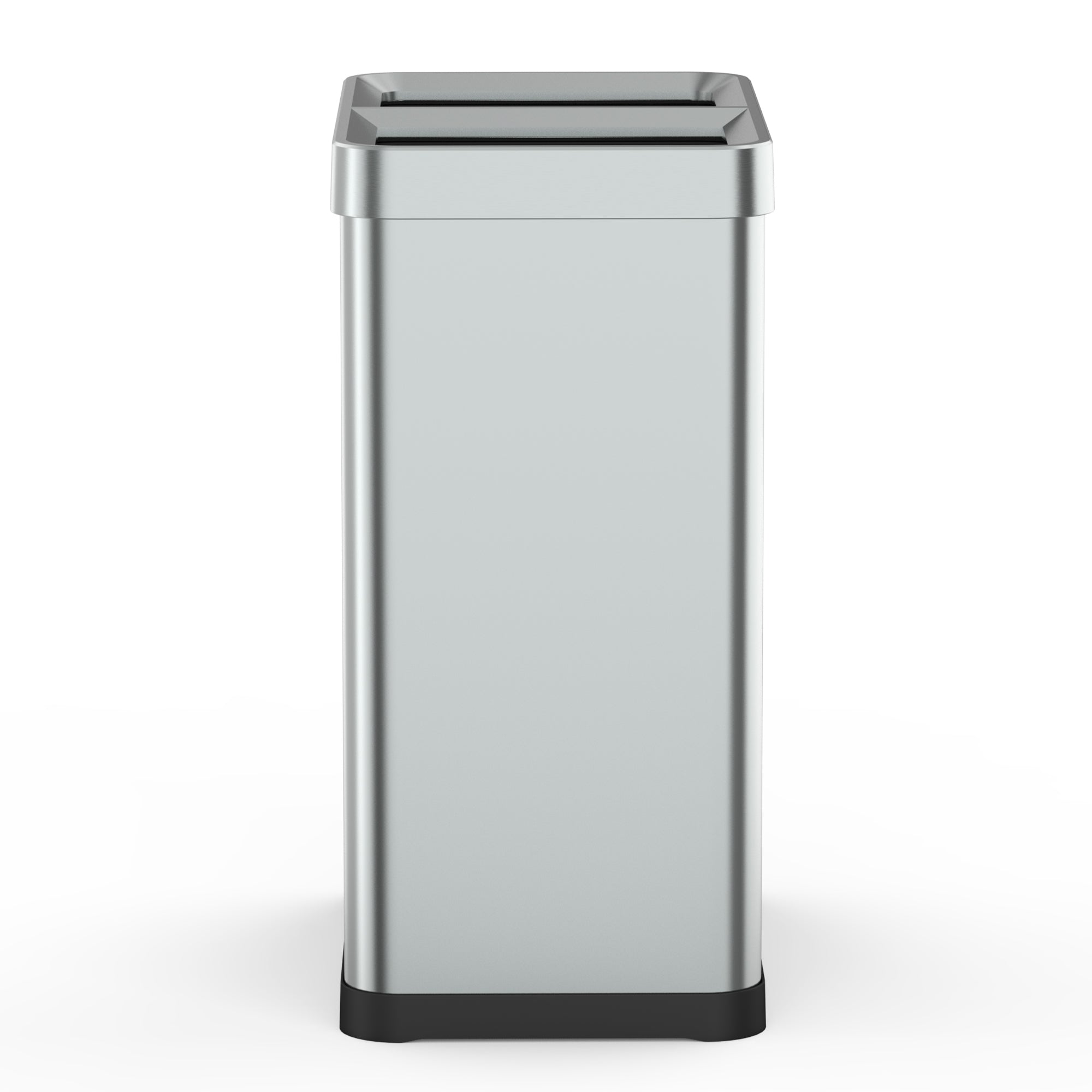 Red Deco Tallin poubelle tri 2x30L inox open top