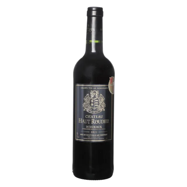 Haut Roudier 2021 vin rouge médaille or 75 cl