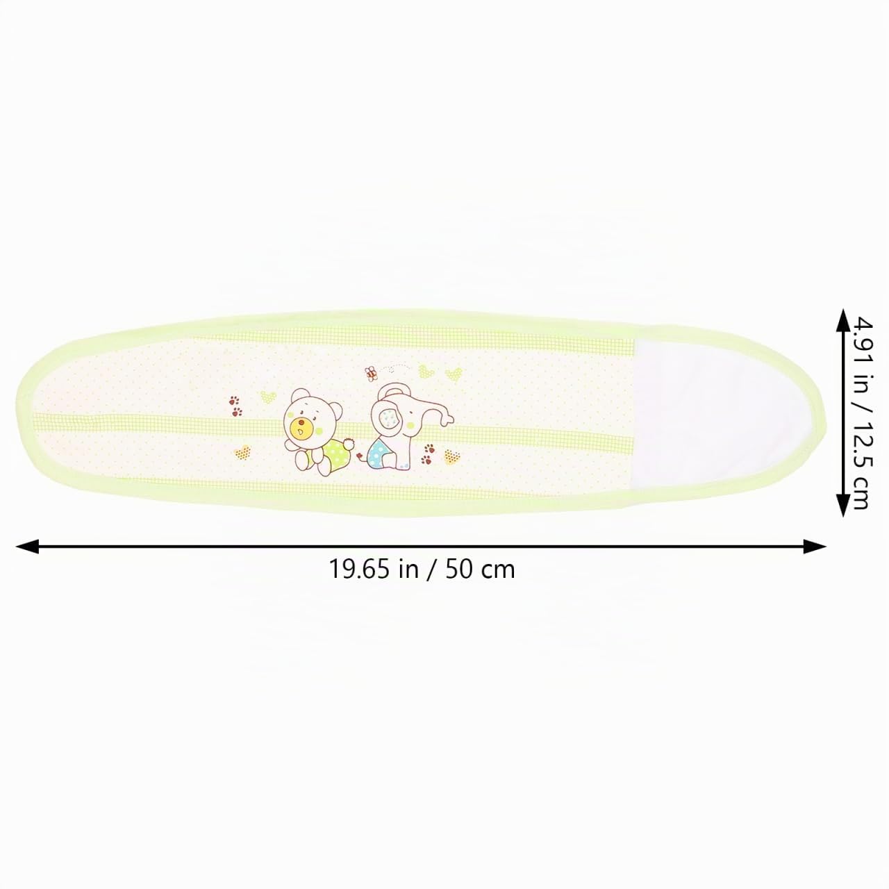 Milisten Health ceinture nombril bébé coton motifs lot 4