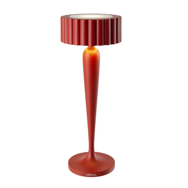 Red Deco Twiggy Red lampe sans fil rouge H26cm alu LED
