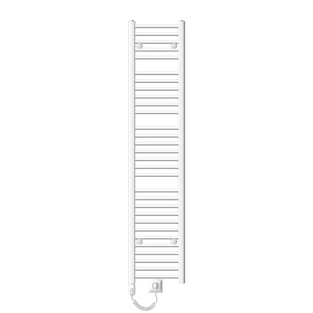 ECD Germany LuxeBath sèche-serviettes électrique 300x1800 blanc 900W