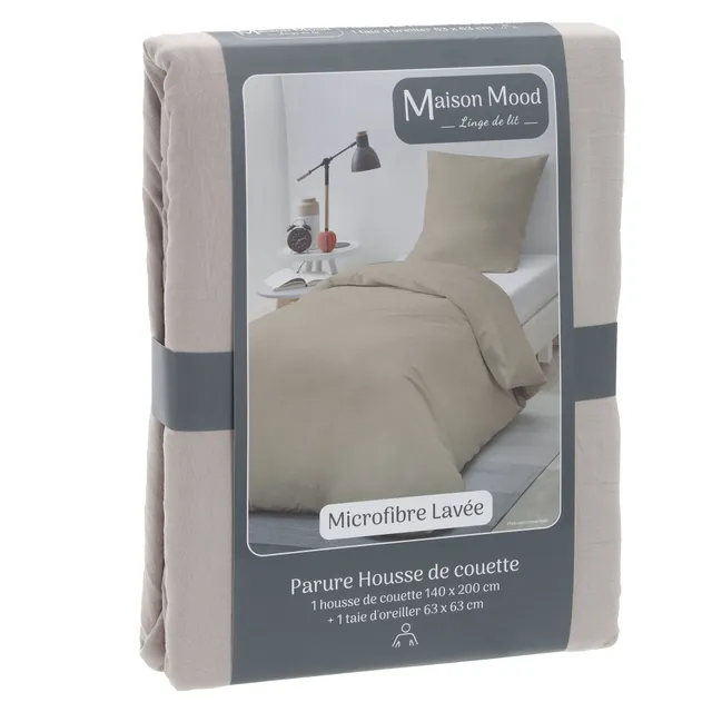 Stokomani Puériculture Parure housse 140x200 taie