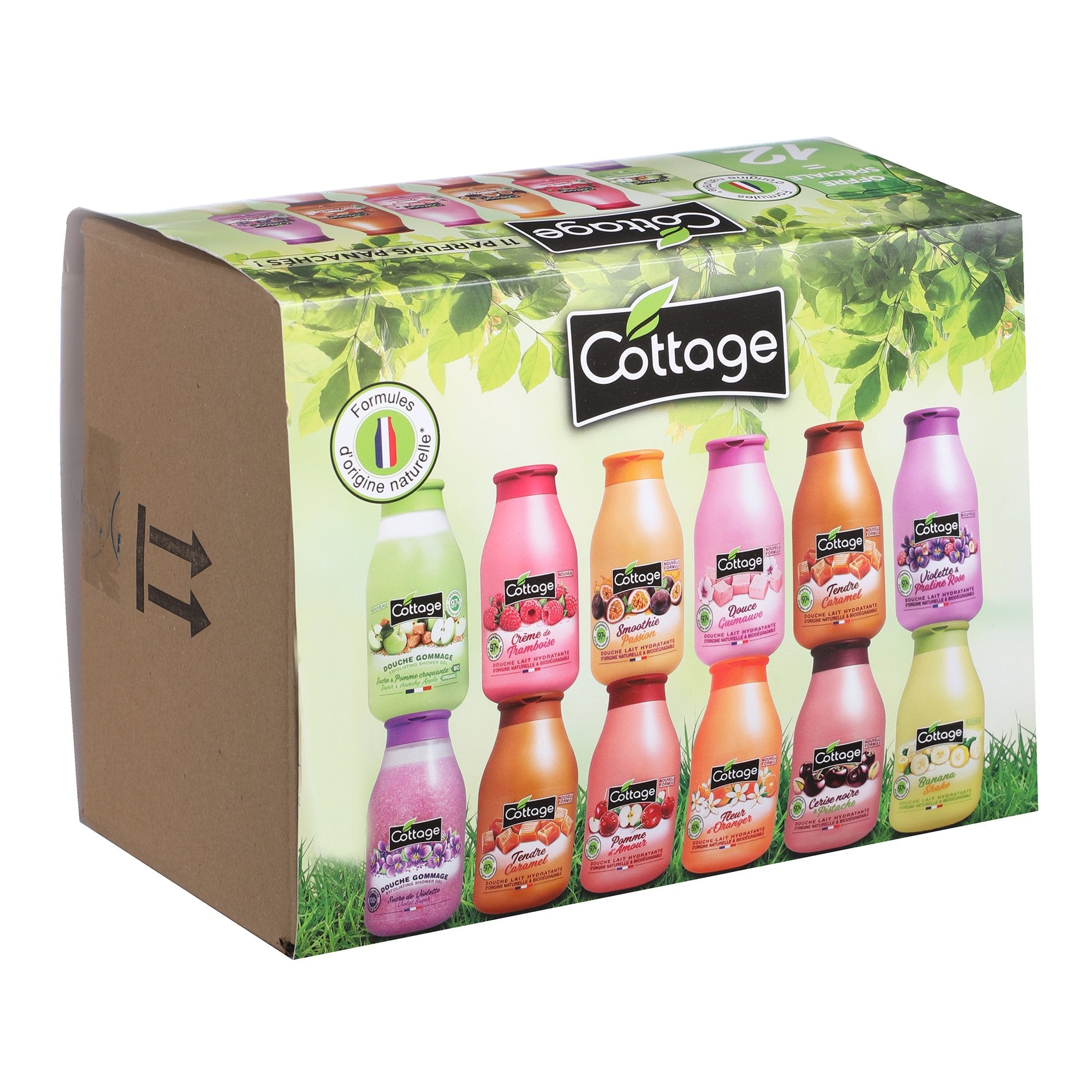 Stokomani Coffret 10 gels douche +2 gommages 250 ml
