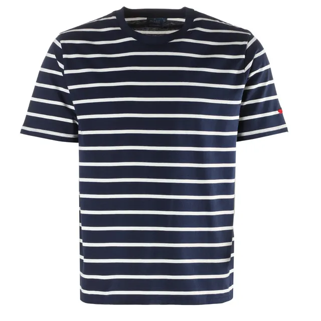 Stokomani Mode T-shirt marinière bleu foncé taille M