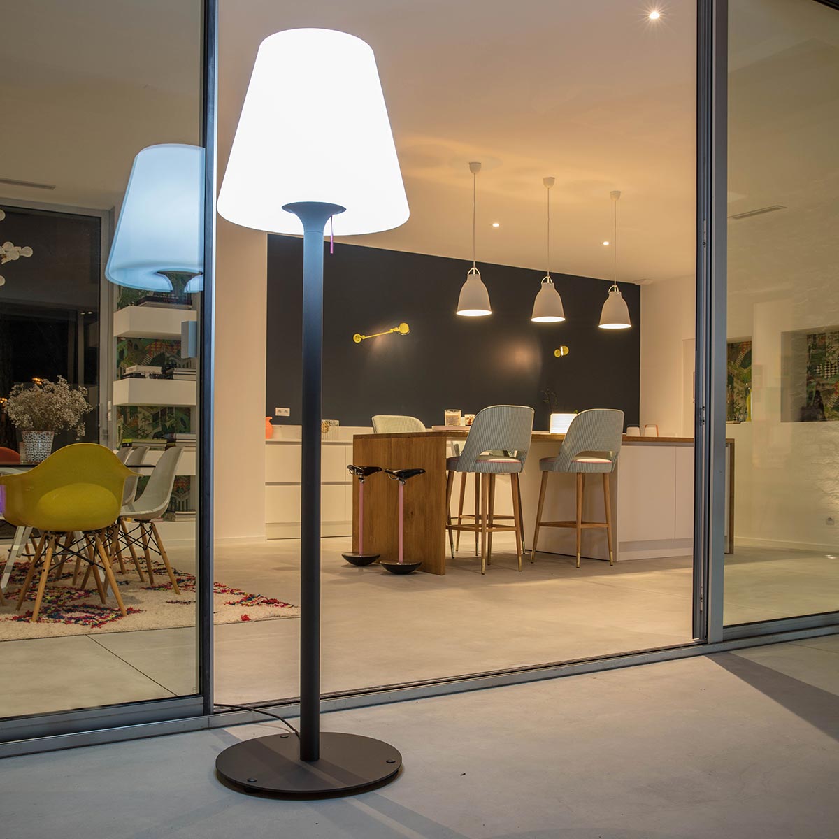 Red Deco Standy H180 lampadaire filaire E27 blanc froid